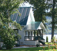 shuswap vacation rental - luxury lakefront